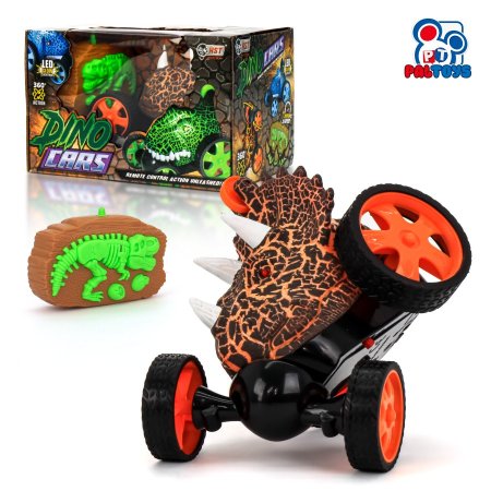 سيارة ديناصور بهلوانية 360 درجة تحكم عن بعد RC Car Dino HTC